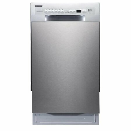 EDGESTAR 18 Inch Wide 8 Place Setting Energy Star Rated BuiltIn Dishwasher BIDW1802SS